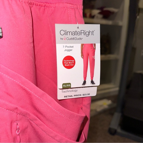 NWT Cuddl Duds Jogger Scrubs - Picture 5 of 5